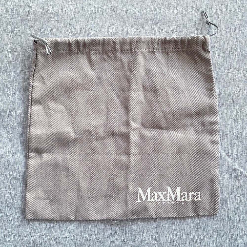 MaxMara | Cotton Drawstring Dust Bag Silver Gray - Storage & Gift